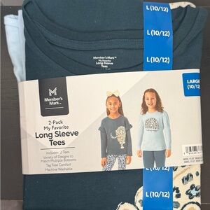 Set of Girl’s Long Sleeve Tees